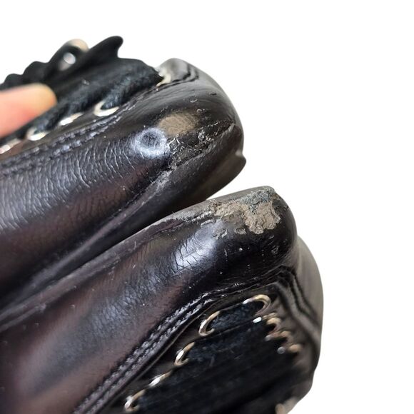 Steve Madden Women's 6/6.5 Brianne Black Pointed Toe Mule Pumps Heels - Picture 9 of 16